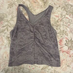 Jockey Gray Patterned Women's Top